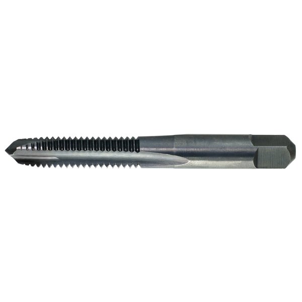 Nitro Spiral Point Tap, Series 2100N, Imperial, UNC, 1024, Plug Chamfer, 2 Flutes, HSS, Black Oxide, Ri 21N010CP